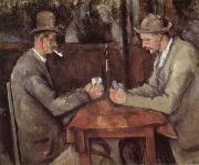 Paul Cezanne Les joueurs de cartes oil on canvas